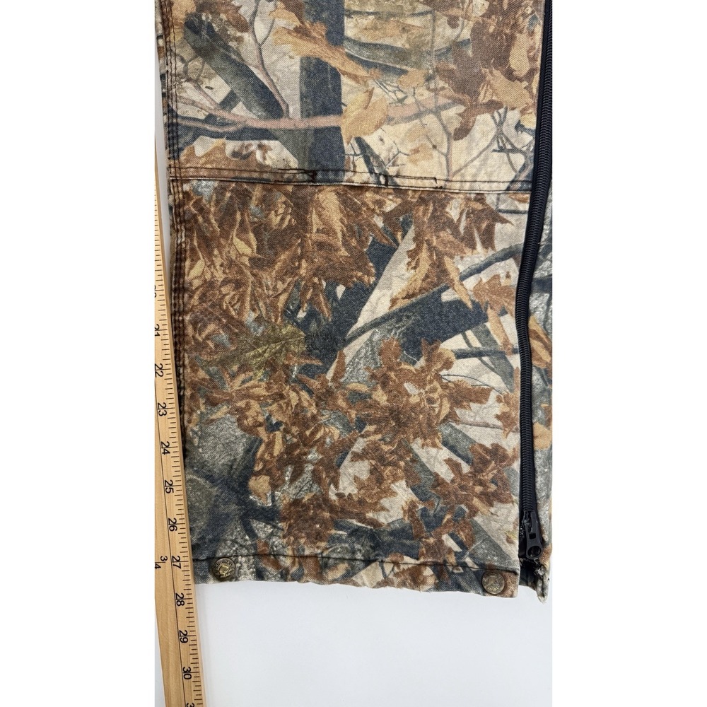 Real Workwear Realtree Camo Insulated Bib Overalls Men's Large Regular‎ 39x27.5 - Picture 16 of 16